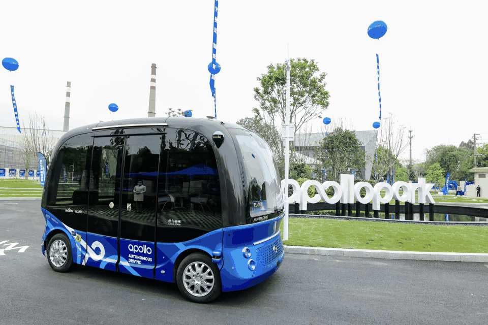 Baidu Apollo autonomous shuttle